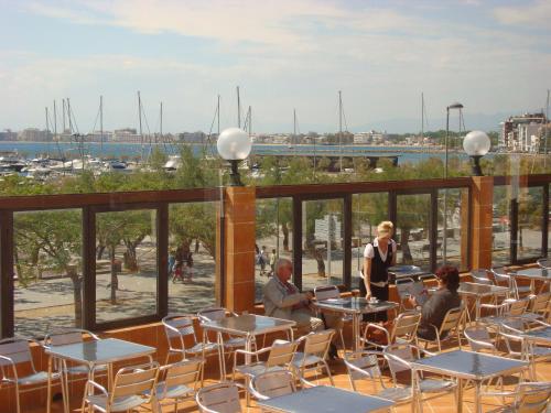 Terraza/balcón, Hotel Univers in Rosas