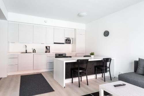 Kitchen, Hiisi Homes Turku Fleminginkatu in Turku Harbour