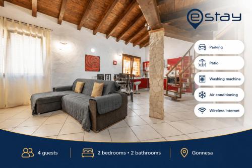 Estay - Maty's House - AirCon - WiFi - Parking, Gonnesa