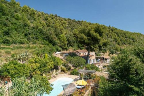 La Bergerie Vue Mer et piscine - Proche de Nice - Piscine partagée - Clim (La Bergerie Vue Mer et piscine - Proche de Nice - Piscine partagee - Clim) in Falicon
