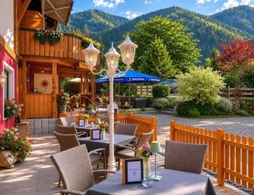 Pension Bergheim in Tannheim, Österreich