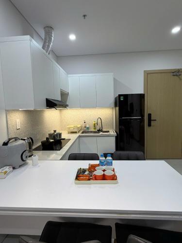 Kitchen, Góc Nắng HomeStay and Apartment in Haiphong