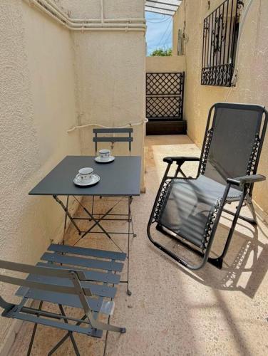 Balcon/terrasse, Studio Sarajevo in Ennasr