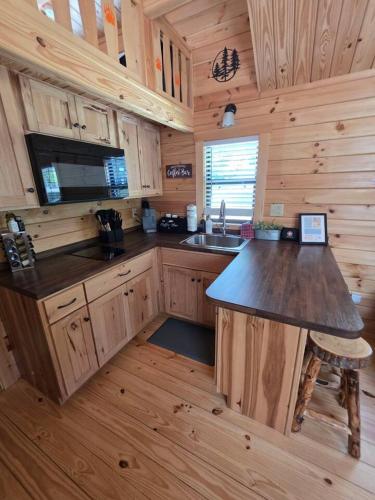 Kitchen, Family & Pet Friendly Cabin with Loft in PF in Other