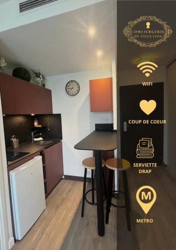 Superbe appartement sécurisé - Location saisonnière - Lyon