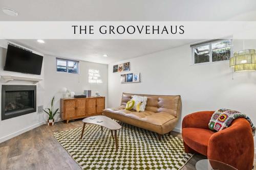 Vibrant 70s Bungalow Vacation Haven on Green Lake – khách sạn tại Tây Bắc Seattle