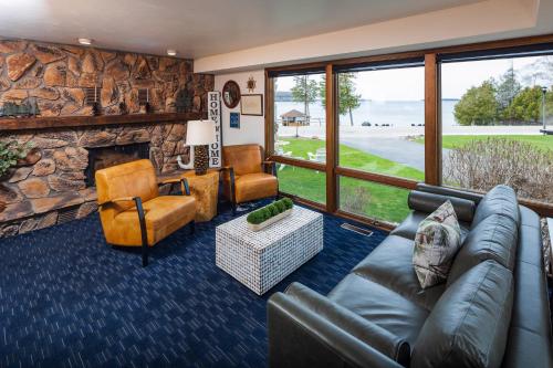 Vstupní hala, Pine Grove Resort in Ephraim (WI)
