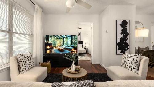 Quiet 2BR Near UT - Just 6 Min to Downtown – khách sạn tại Tarrytown