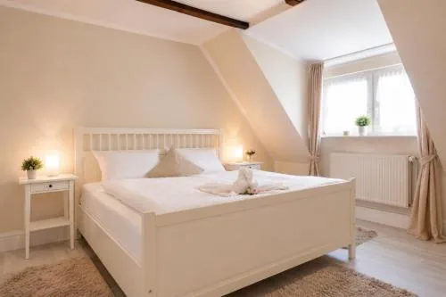 Doppelzimmer in der Hotelanlage Tarnewitzer Hof in Boltenhagen, Deutschland