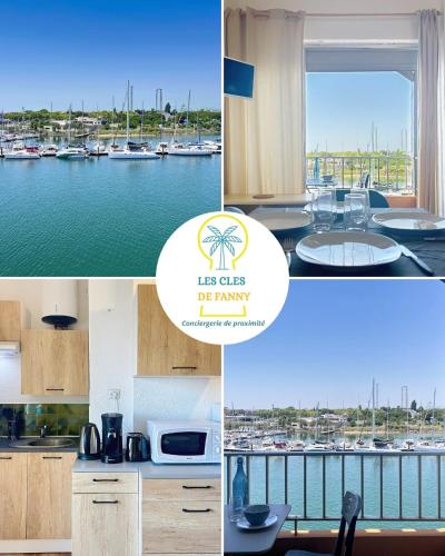 Le Balcon sur la Mer vue mer, parking, 4 pers