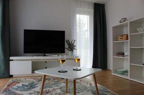 Koplietošanas atpūtas telpa ar TV, Ferienwohnung LEXA in Brigachtal
