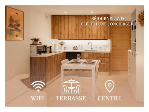 La Parenthèse - Appartement central avec terrasse - Location saisonnière - Pontarlier