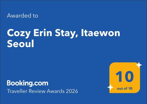 Cozy Erin Stay, Itaewon Seoul, Seul (foto 10)