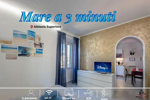 Mare a 3 min - Treni a 8 min - AC - Free WiFi, Albisola Superiore