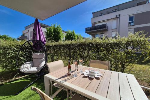 Le Quartz Bel Appartement avec Terrasse à Colmar