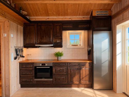 Kitchen, Cosy mountain cabin in Golsfjellet in Gol