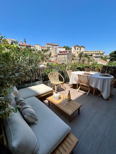 Designer apartment with sunny terrace