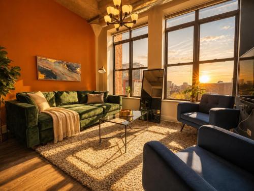 Family Friendly 2BR South Loop Suite with Optional Parking and Gym Access Sleeps up to 8 Near McCorm – khách sạn tại McCormick Place