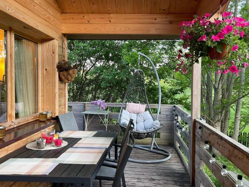 Żurawi klangor domek z sauną i jacuzzi (Zurawi klangor domek z sauna i jacuzzi) in Віліми
