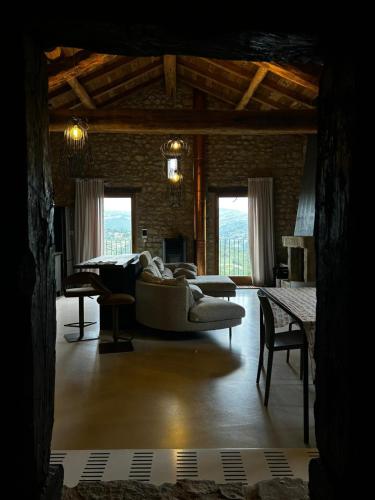 Koplietošanas atpūtas telpa ar TV, B&B Borgo Scola Paradise View in Grizzana Morandi