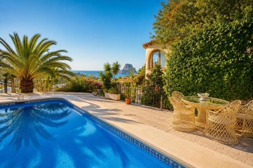 Villa Vera con vistas al mar