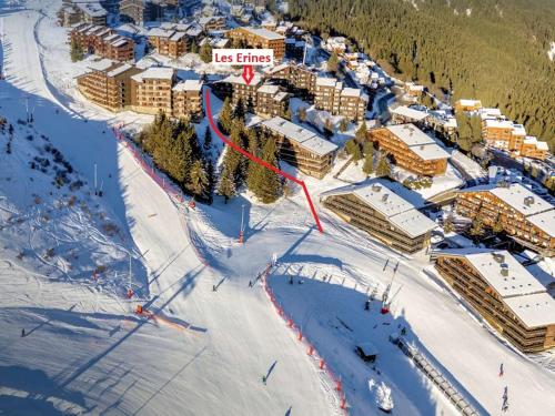 Appartement 3 pieces avec balcon, wifi et animaux acceptes a Meribel - FR-1-355-201 in Meribel Mottaret