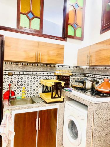 Cosy flat patio- Fibre-TV internationale in 엘 마시라