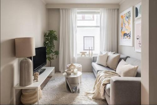 Trondheim-perle med 2 soverom og lun stil – khách sạn tại Khac