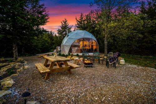 . The Queen Dome at Kimberly Creek Retreat