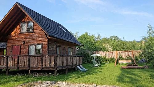 Exterior view of Bieszczadzka Chatka Gosia - Off Road , Quady , Jazda Konna