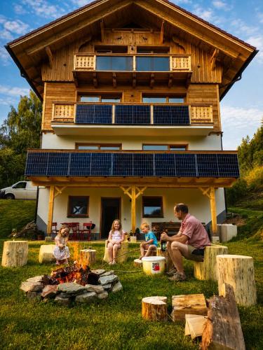 Viesnīcas āriene, Chalet Leni in Pichl-Preunegg