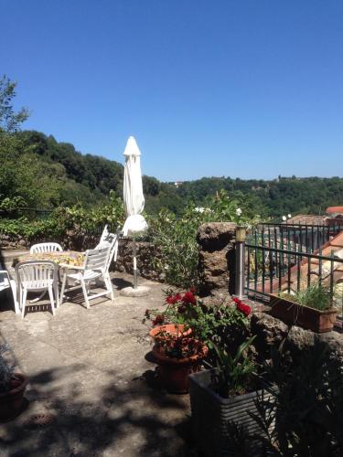 Erkély/terasz, Casa Belvedere in Mazzano Romano