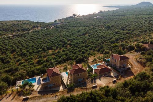 Aether Blue Eco Villas gîte à louer Peloponnisos