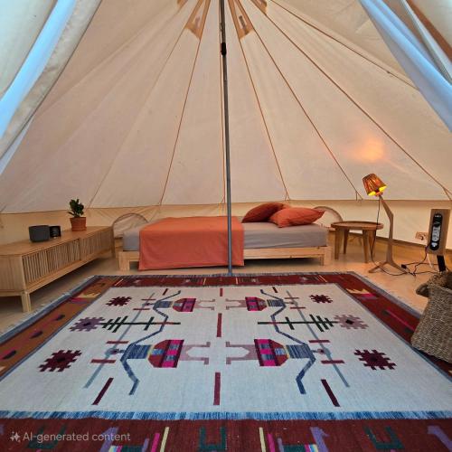 1 double bed