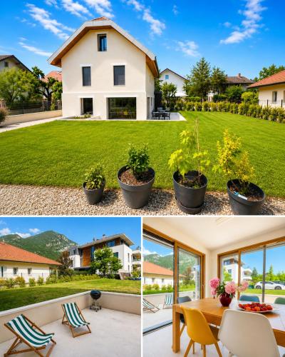 Maison Annici - Lac 300m parking jardin terrasse montagne Annecy