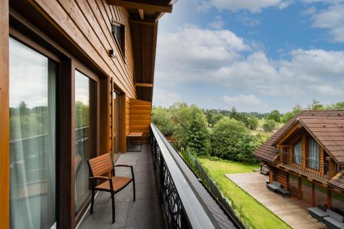Erkély/terasz, TATRYSTAY Happy Nest Apartments in Felsőerdőfalva