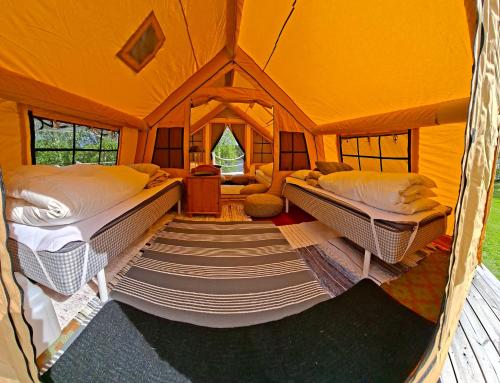 Glamping tält/tent - Glampingzelt -Lodge - Sjöutsikt (Glamping talt/tent - Glampingzelt -Lodge - Sjoutsikt) in 소르셀레