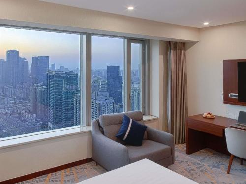 Novotel Shanghai Atlantis Room Type - Standard King Room - City Landmark with HuangPu River view, High Floor Novotel Shanghai Atlantis Room Type - Standard King Room - City Landmark with HuangPu River view, High Floor