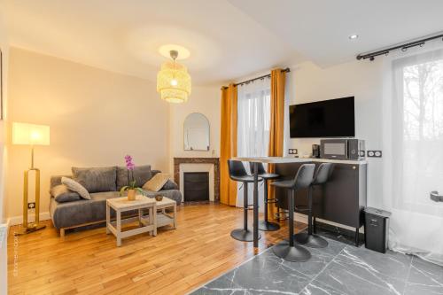 Charmant appartement idéalement situé entre Paris et Disney à proximité de la gare et des commerces (Charmant appartement idealement situe entre Paris et Disney a proximite de la gare et des commerces) in Vaires-sur-Marne