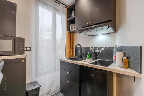 Charmant appartement idéalement situé entre Paris et Disney à proximité de la gare et des commerces (Charmant appartement idealement situe entre Paris et Disney a proximite de la gare et des commerces) in Vaires-sur-Marne