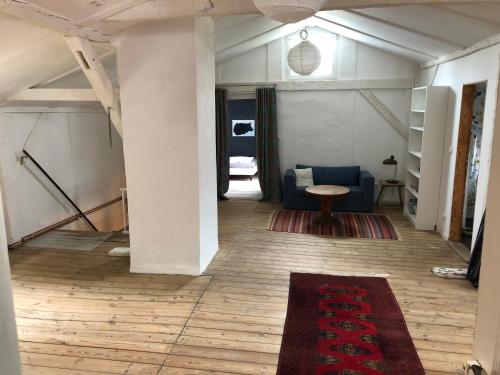 Koplietošanas atpūtas telpa ar TV, UkuleleHaus Lunow am Nationalpark Unteres Odertal in Schoneberg (Uckermark)
