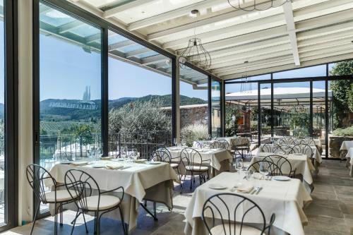 Restaurant, Hotel Villa La Palagina in Figline Valdarno
