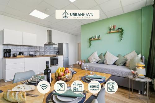 المرافق, Urban Havn - 6 Apartments mit top Anbindung für bis zu 34 Personen (Urban Havn - 6 Apartments mit top Anbindung fur bis zu 34 Personen) in دري ايش