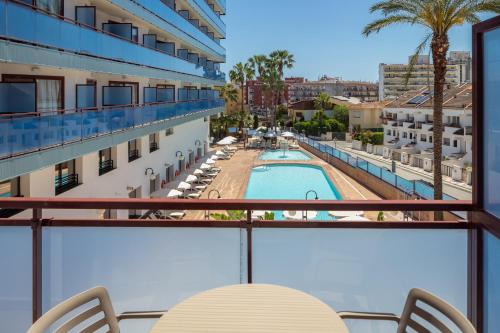 Zimmer mit 2 einzelbetten, superior, poolblick