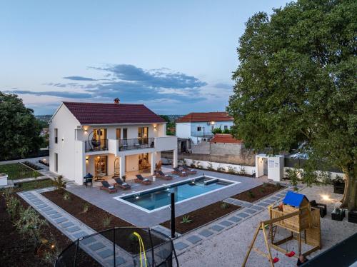 Balkons/terase, Villa Gemella ZadarVillas in Gorica