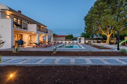 Balkons/terase, Villa Gemella ZadarVillas in Gorica