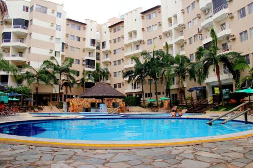 Exterior view of Flats Paradise • Vista Rio e Piscinas • Prox HotPark