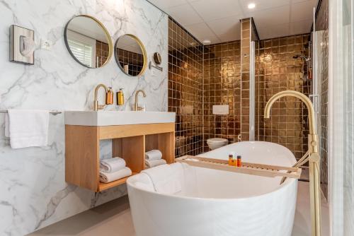 Fürdőszoba, Hotel Wander in Wageningen