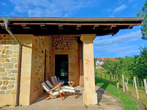 Balkons/terase, Villa Haritza, casa de campo en la costa in Bedarona