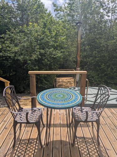 Balkons/terase, Go Eco Glamping in Llanwenog